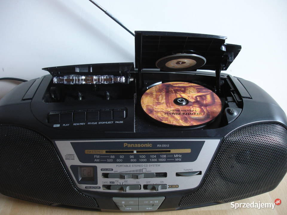 Radiomagnetofon PANASONIC RXDS12 Zielona Góra sprzedam