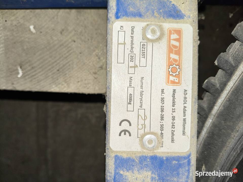 Glebogryzarka międzyrzędowa ADROL NOWA nieuszkodzony sprzedam