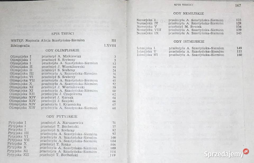 Pindar Wybór poezji Alicja SzastyńskaSiemion Pozostałe Chełm