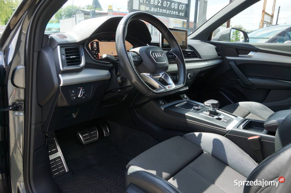 Audi Q5 20 TDI CR 190 4x4 SLine Navi Virtual LED aluminiowe felgi Nowy Sącz