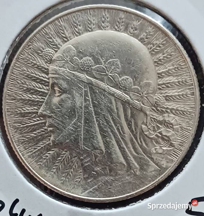 5 Głowa kobiety 1934 r 5 piękne najniższy nakład Konin