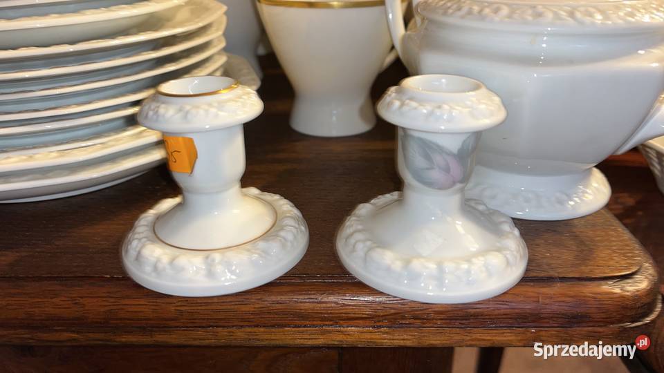 Świecznik Rosenthal Biała Maria Germany Stan Gdańsk