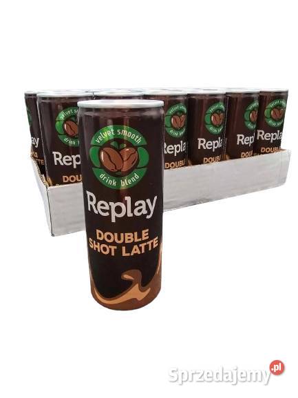 NAPÓJ MLECZNOKAWOWY REPLAY DOUBLE SHOT LATTE Napoje kawowe