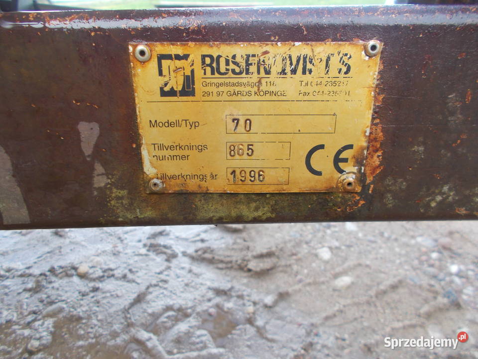 Deszczownia szpulowa rmv 70300 nieuszkodzony Pozostałe Maszyny rolnicze