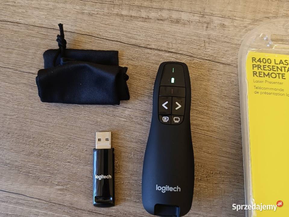 Wskaźnik laserowy Logitech R400 prezenter Rzeszów