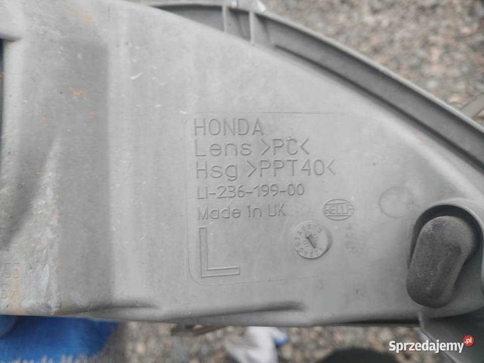 Reflektor lampa przód lewa Honda Accord 6 VI