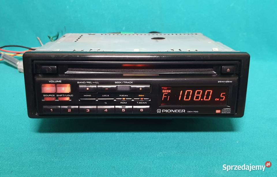 Radio Pioneer DEH700 RETRO Vintage 1990r Kielce