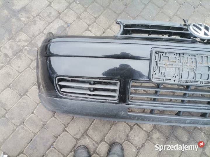 VW GOLF 4 IV ZDERZAK PRZÓD PRZEDNI CZARNY małopolskie Nowy Sącz