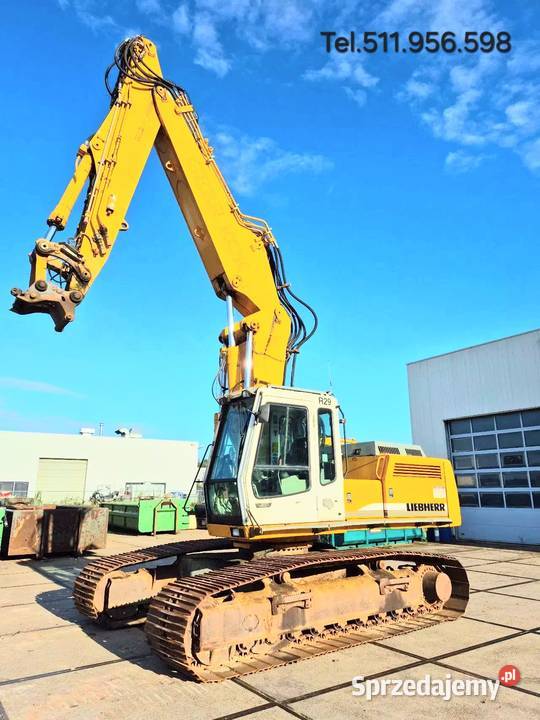Liebherr R934 koparka gasienicowa Warszawa