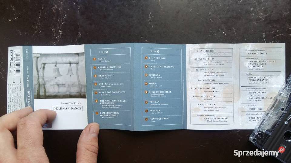 Kaseta magnetofonowa Dead can dance toward the Siemiatycze