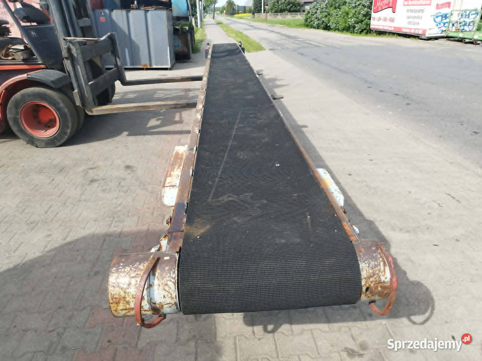 Taśmociąg przemysłowy 9m szerokość taśmy 60 Pozostałe Strzyżew