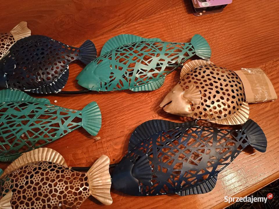 Dekor Dekoracja Ścienna Rybki