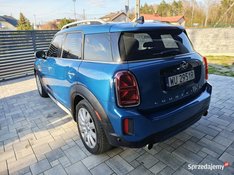 MINI Countryman Cooper S Niebieski styl sportowa