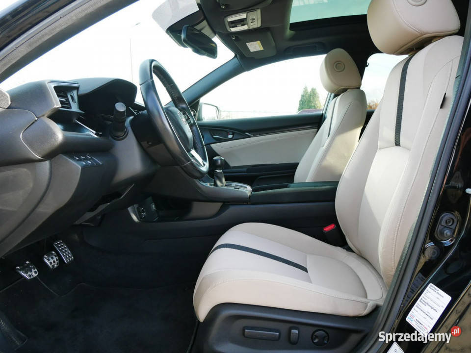 Honda Civic 10 VTEC Turbo 126 Eu6 Executive Navi czarny Goczałkowice-Zdrój