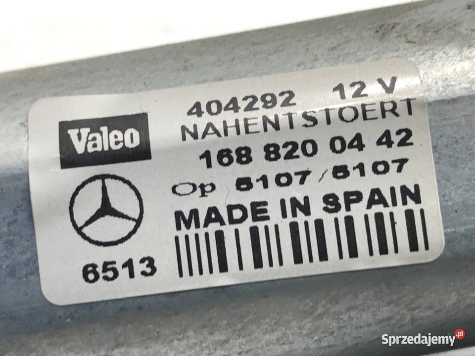 SILNIK WYCIERACZEK TYŁ MERCEDES W168 1688200442