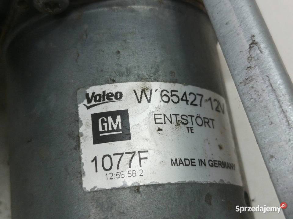 MECHANIZM WYCIERACZEK PRZÓD EUROPA 13432685 Opel sprzedam