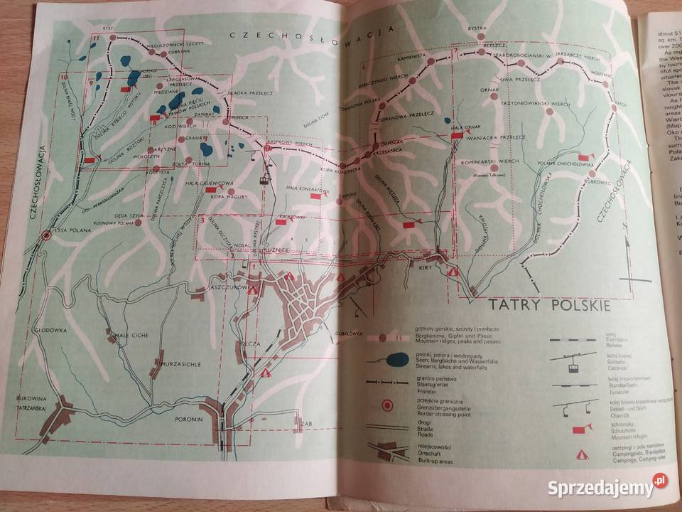 Tatry Polskie Szlaki Turystyczne 1984