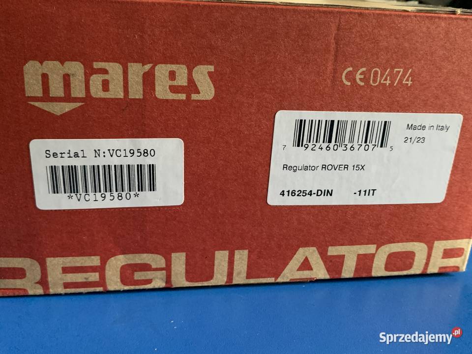 Automat oddechowy Mares Rover 15x DIN