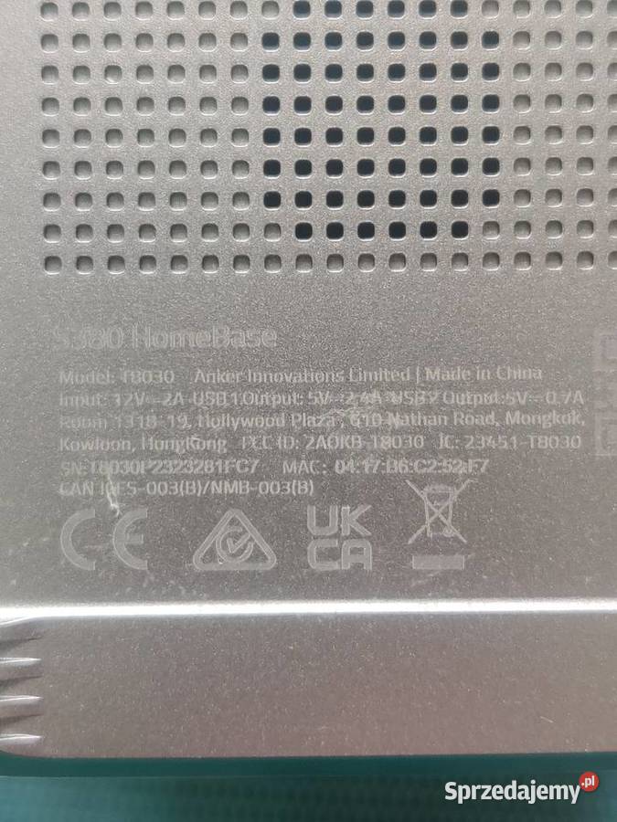 Stacja bazowa do systemu monitoringu EUFY śląskie Myszków