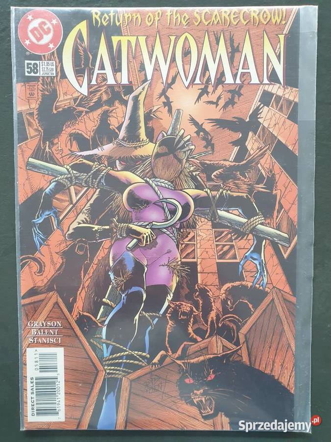Catwoman zestaw 11 komiksów DC USA Amerykańskie pomorskie Gdynia