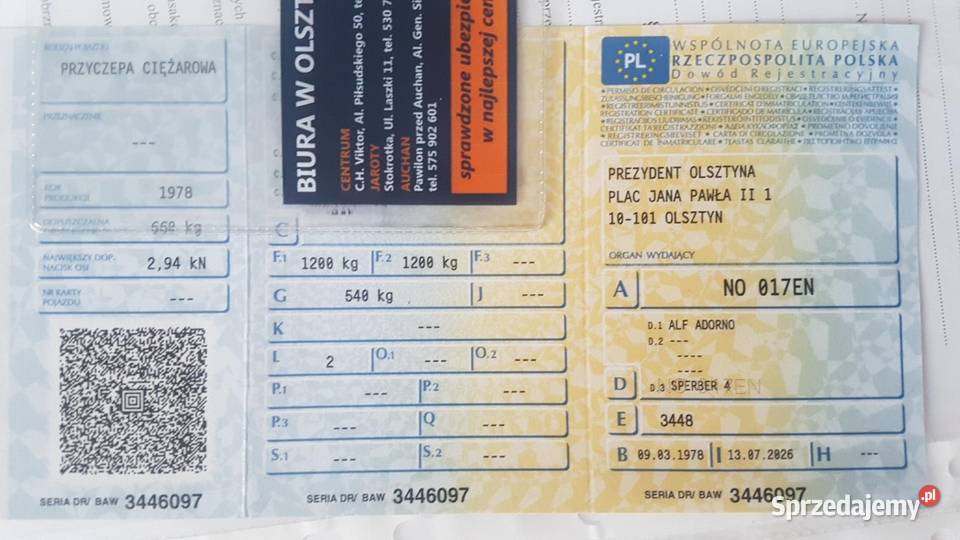 Przyczepa do przewozu koni Alf Adorno Motoryzacja Olsztyn
