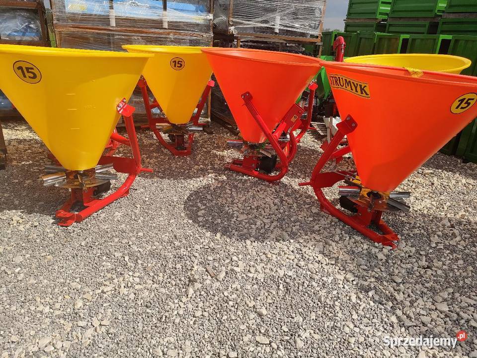 Rozsiewacz do nawozu lejek rozne pojemności Głowno