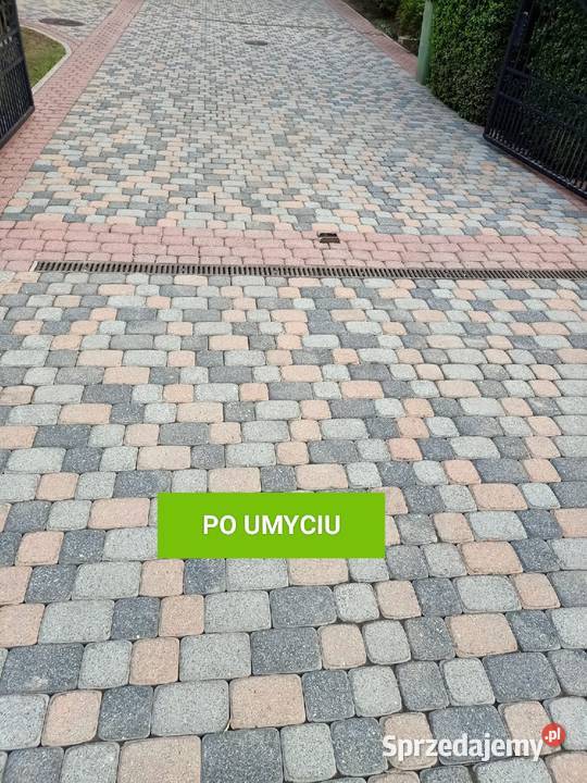Mycie kostki brukowej i ogrodzeń Mycie elewacji i prace wysokościowe Szczytno