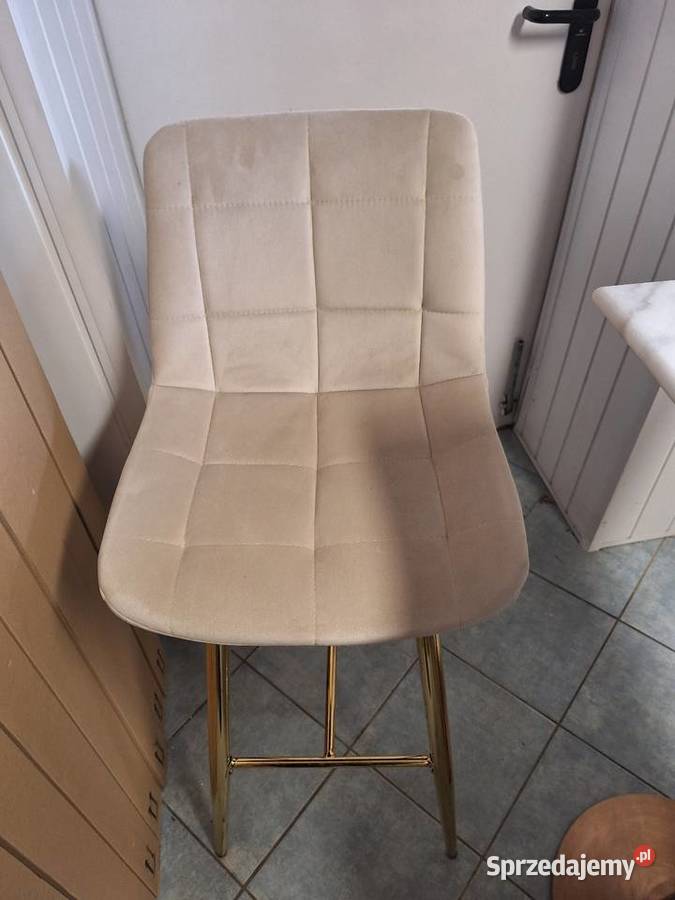 Stół marmurowy wysoki plus dwa hokery Poznań