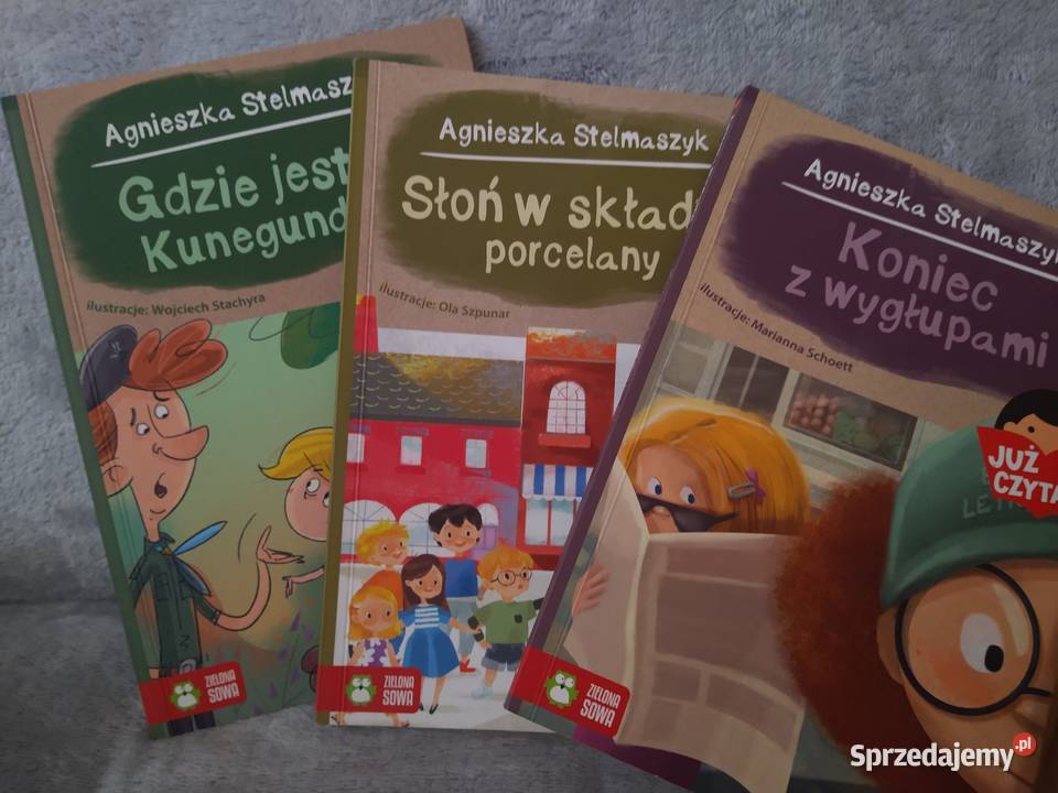 Seria ksiażeczek AStelmaszyk Oborniki Śląskie