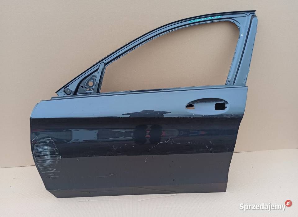 MERCEDES CKLASA W205 DRZWI LEWY PRZÓD LEWE Bieleń