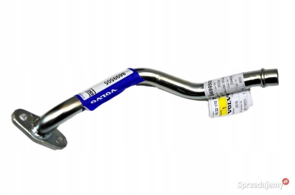 VOLVO S80 XC90 sciek splyw oleju z turbiny OE Bielany Wrocławskie