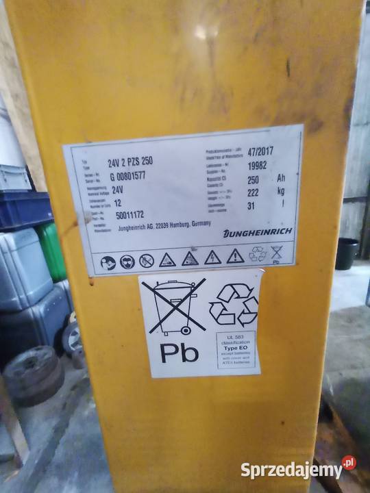 Akumulator trakcyjny Jungheinrich 24V 2PzS 250