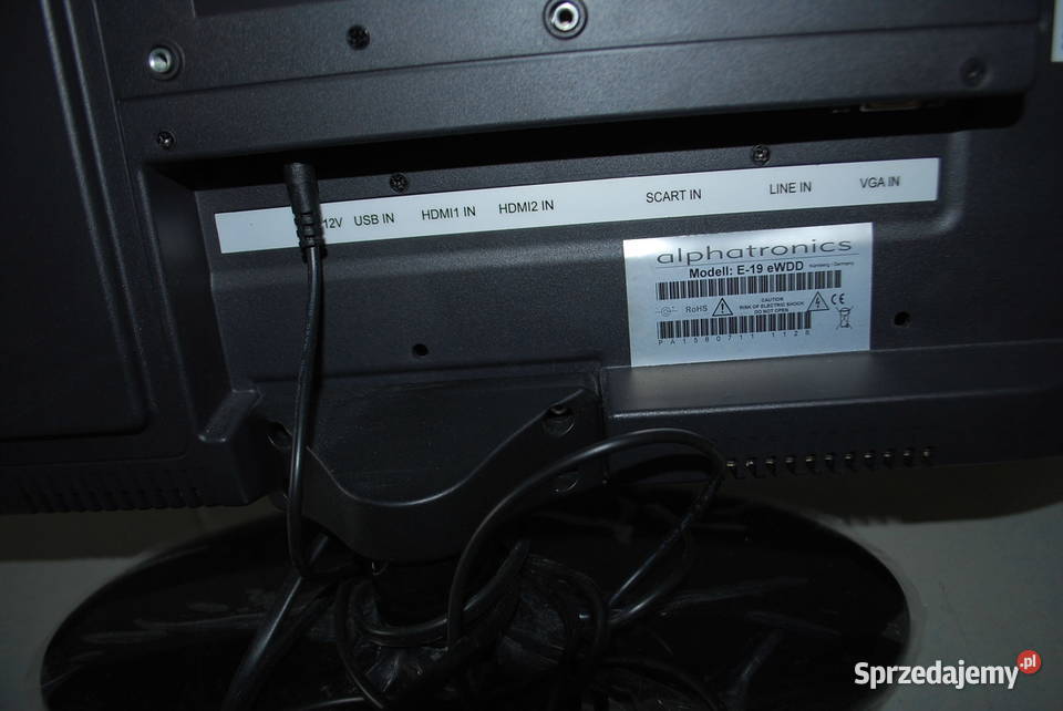 TELEWIZOR DO PRZYCZEPY KEMPINGOWEJKAMPERA Grzebowilk