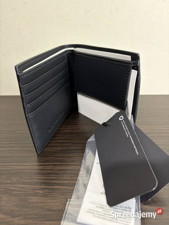 Portfel Armani Exchange Jacques Bifold Cobi Dla mężczyzn Kraków
