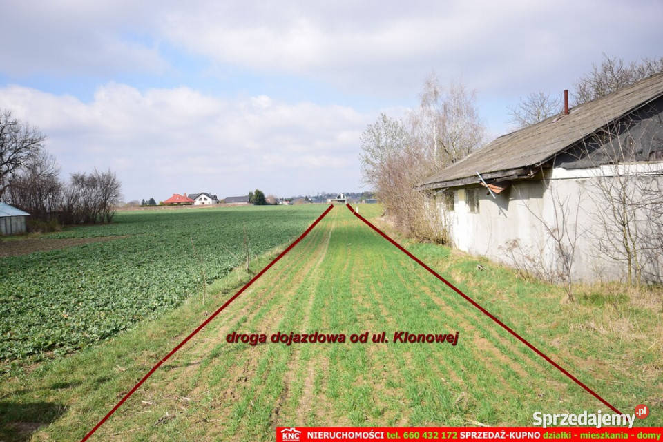 Kalinówka 10 ar z dopuszcz zabud mieszk media