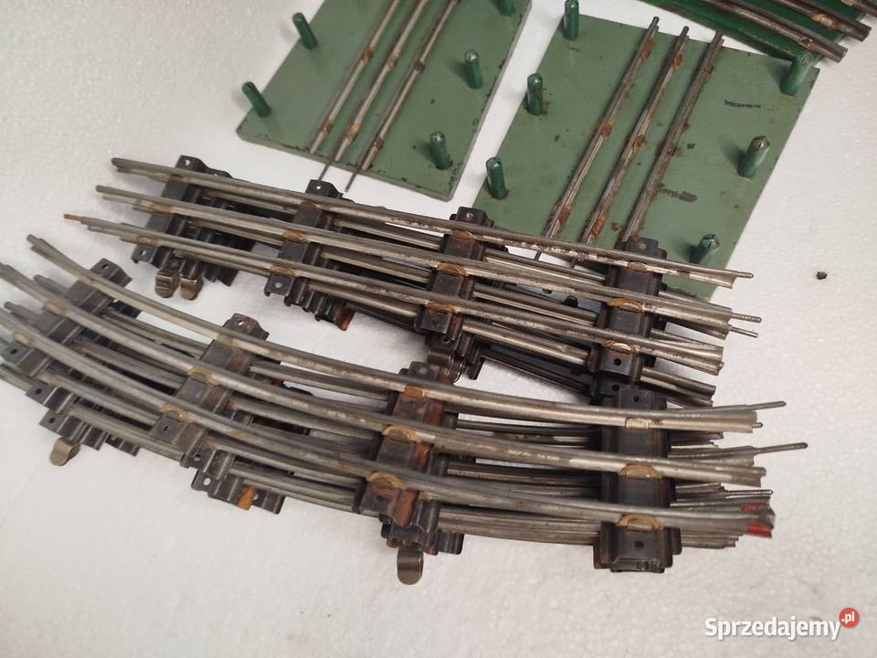 Metalowe Tory zwrotnice przejazd do starej Zgierz