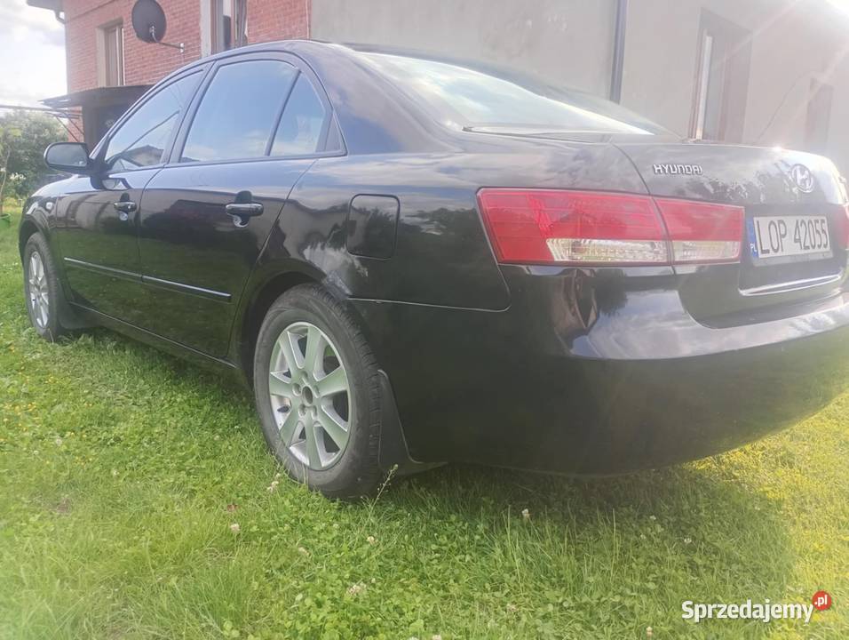 Hyundai Sonata V czarny Las Dębowy