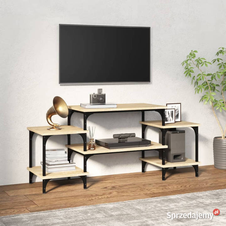 Szafka pod TV dąb sonoma 117x35x52 materiał Dom i Ogród Warszawa sprzedam