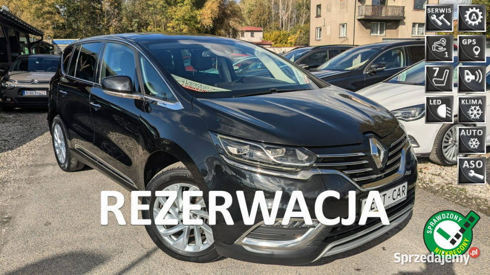 Renault Espace 16dCi180OPŁACONY Bezwypadkowy Częstochowa