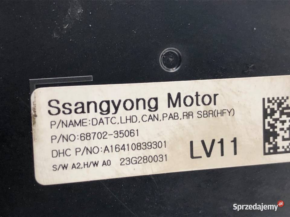 WŁĄCZNIK ŚWIATEŁ AWARYJNYCH SSANGYONG TIVOLI osobowe