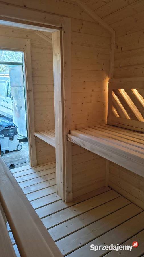CAŁOROCZNA SAUNA OGRODOWA W STYLU PODHALAŃSKIM Zakopane sprzedam