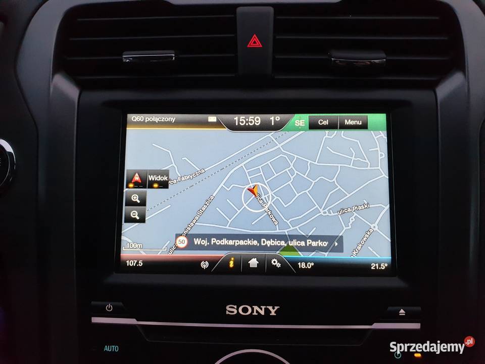 Mapa Europy Polski Ford Sony SYNC 2 F8 20192020 Dębica sprzedam