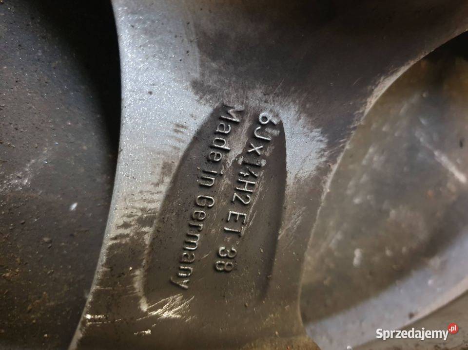 FELGA ALUMINIOWA 14 SKODA FABIA III 6JX14H2