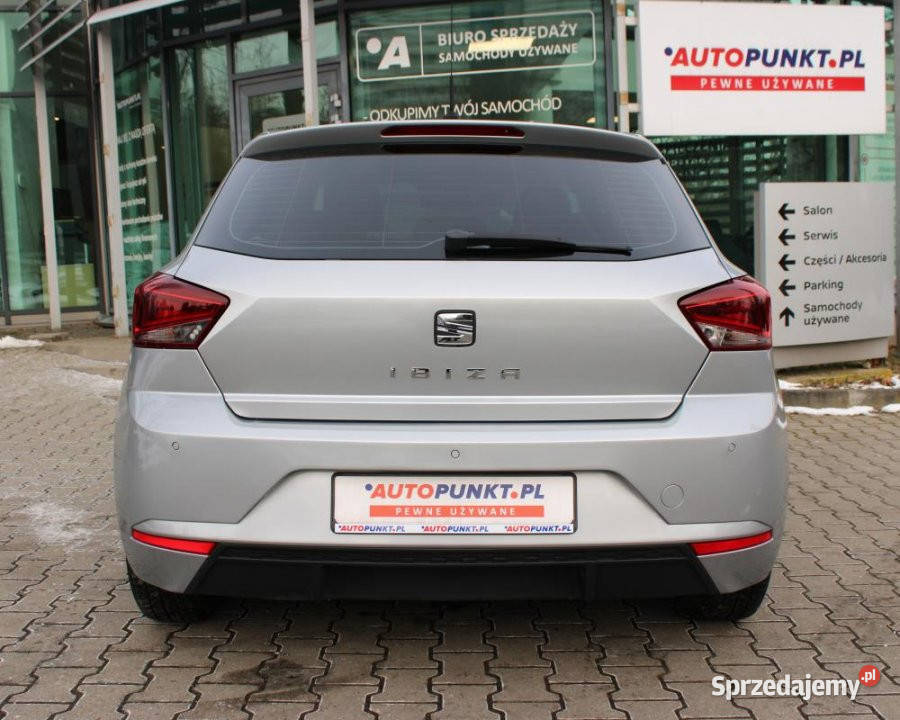 SEAT Ibiza 2018r Gwarancja Salon IWŁ ASO FV23 95KM