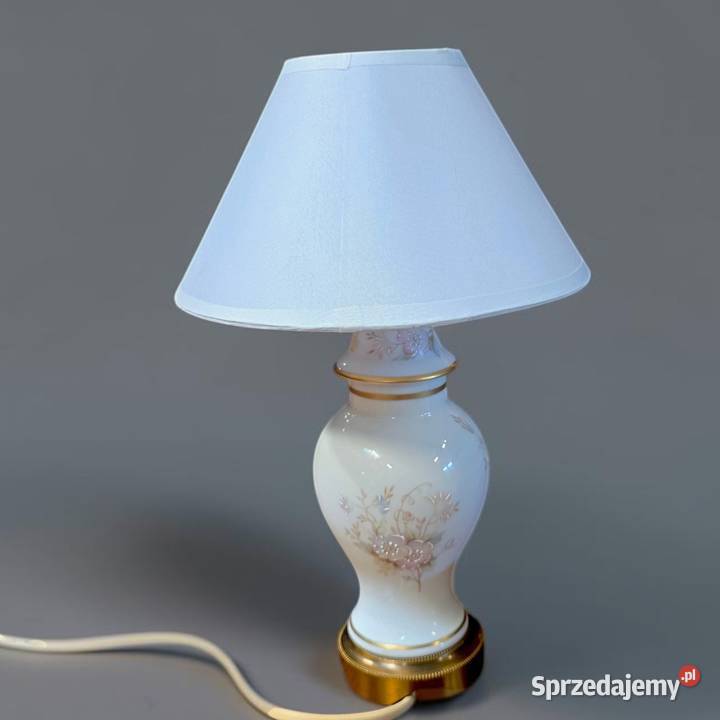 Lampka stołowa Ray Limoges Francja połowa XXw Bronisze sprzedam