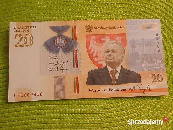 baknot polski 20 z 2021r sprzedam