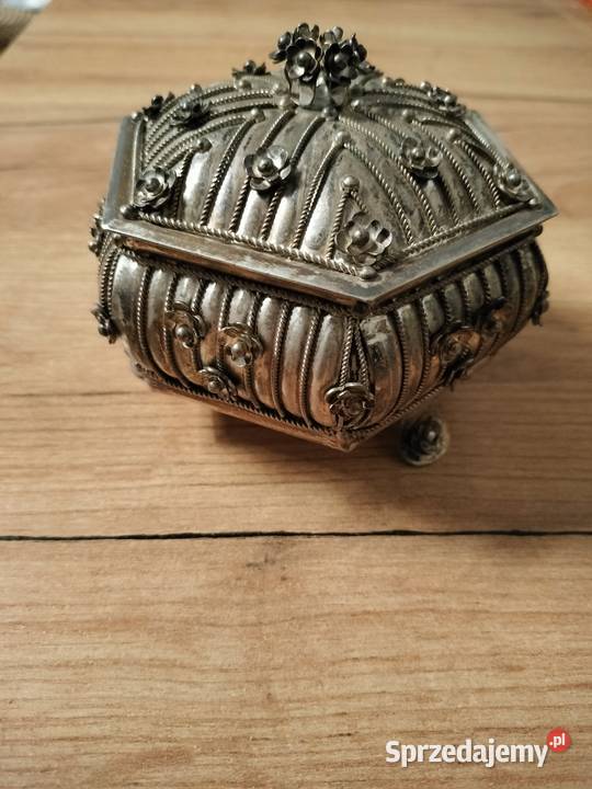 Szkatułka na biżuterię MET PRL zachodniopomorskie Choszczno