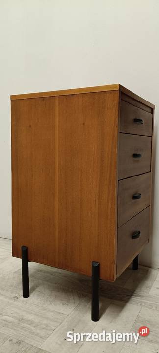 komoda z szufladami szafka PRL loft design lata Radomsko