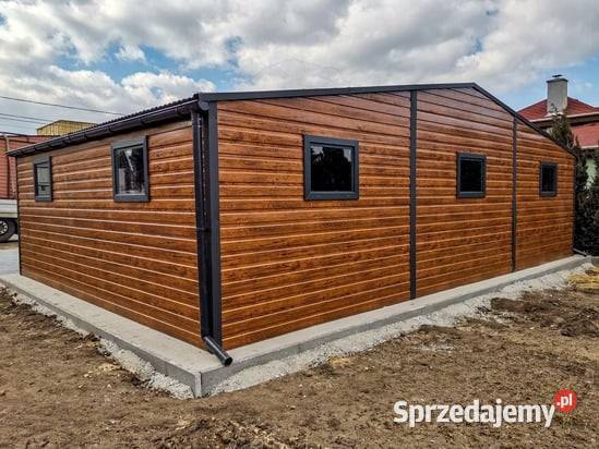 Garaż blaszany 9x5 drewnopodobny Sprzedaż Lublin sprzedam