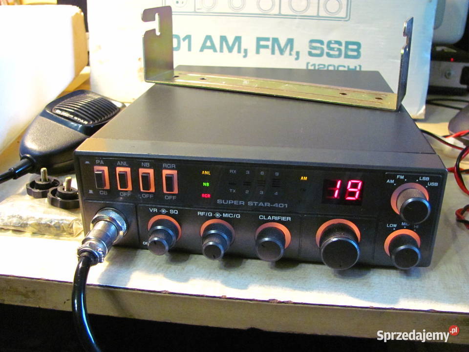 Radio CB Super Star401 AMFMSSB nieużywane nowe Intek